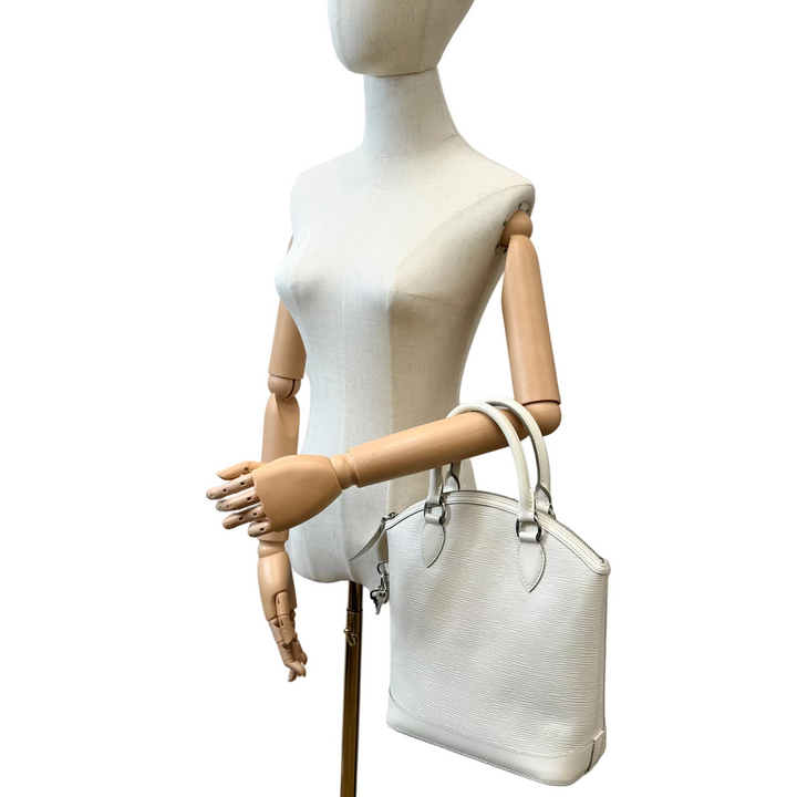 Lockit Ivory Epi Leather Bag