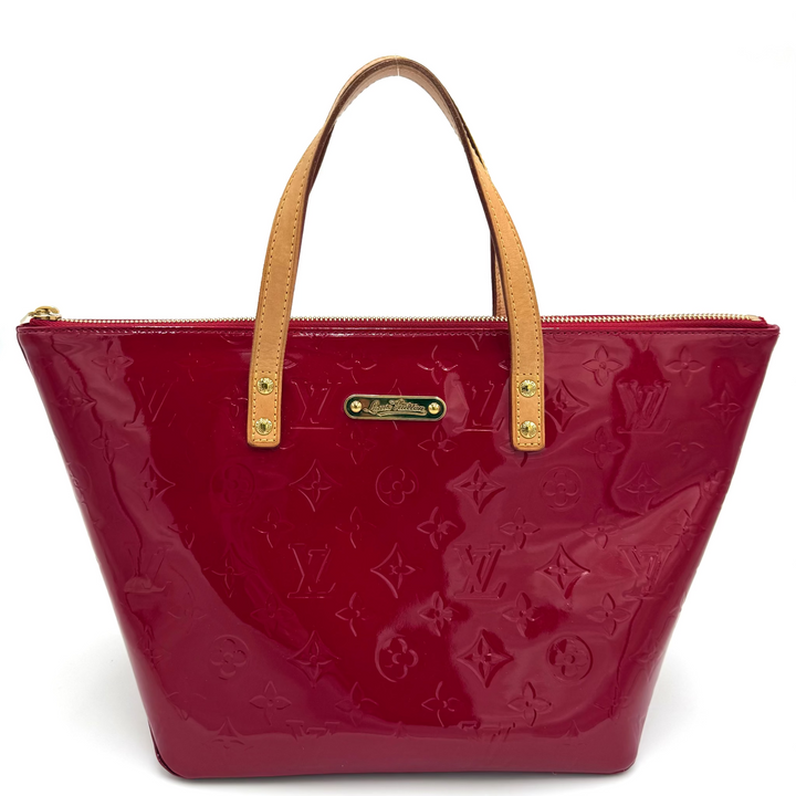 Bellevue Monogram Red Vernis PM