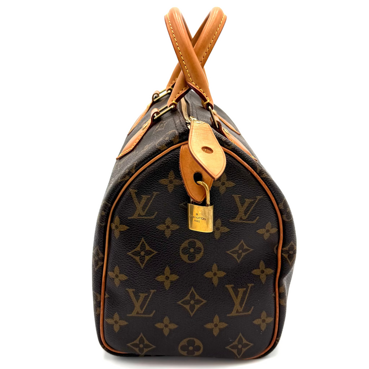 Monogram Canvas Speedy 25