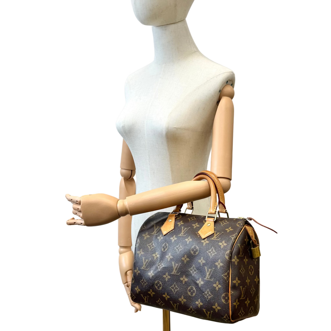 Monogram Canvas Speedy 25