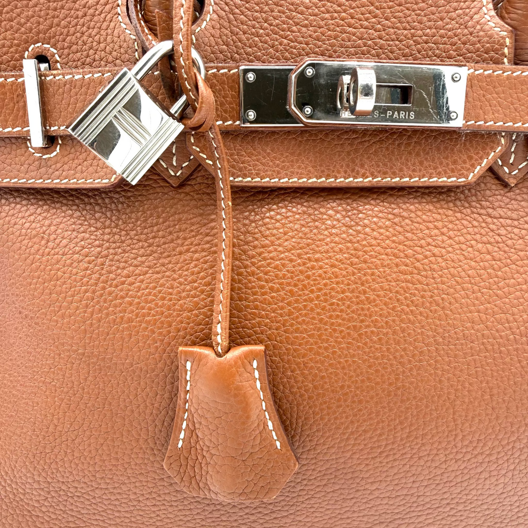 Birkin 30 Gold Togo Leather with Palladium Hardware