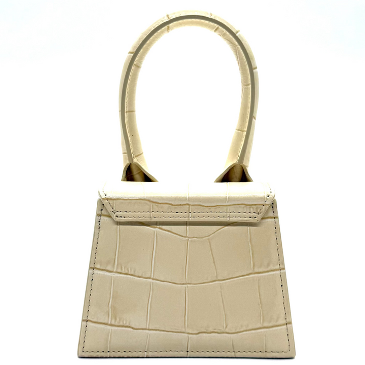 Le Chiquito Croc-Embossed Leather Mini Bag