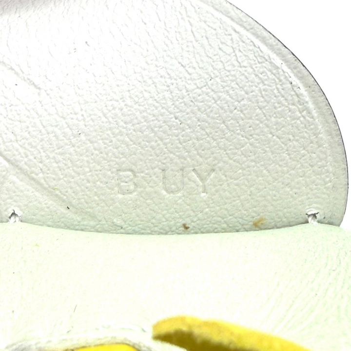 Rodeo PM Grigri Pegase Vert Fizz / Lime / New White Leather Charm