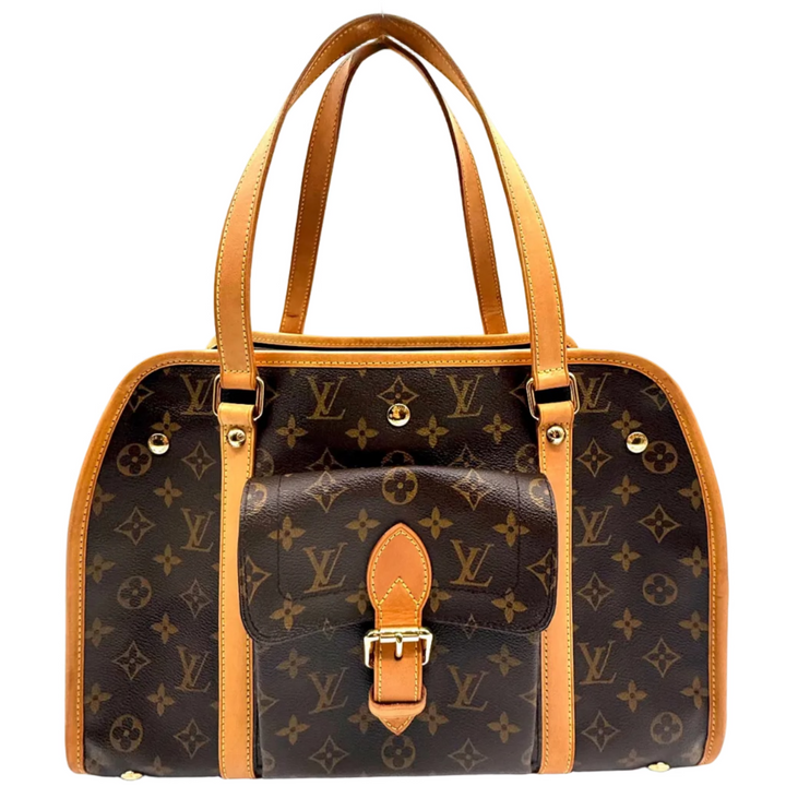 Monogram Sac Baxter Pet Carrier GM