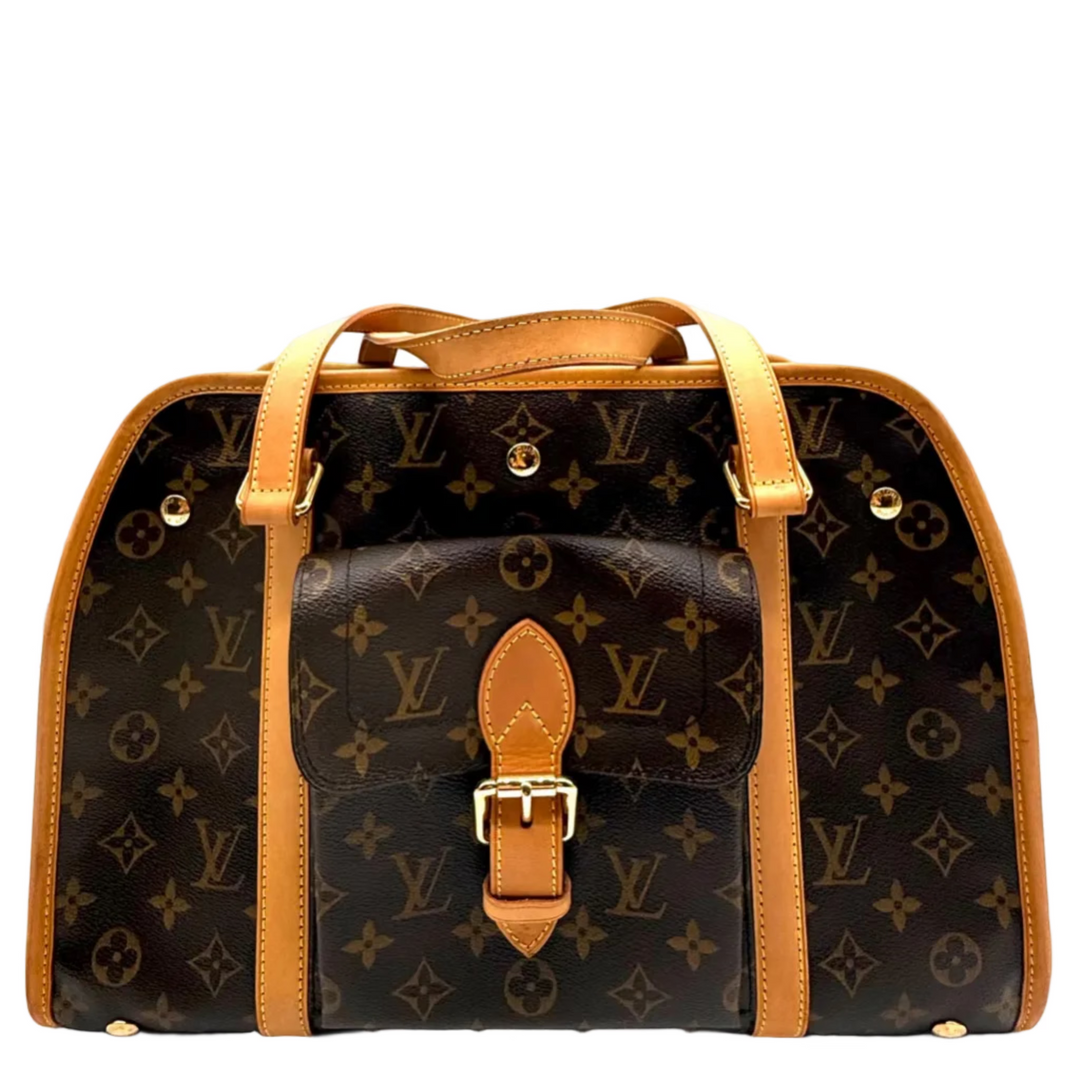 Monogram Sac Baxter Pet Carrier GM