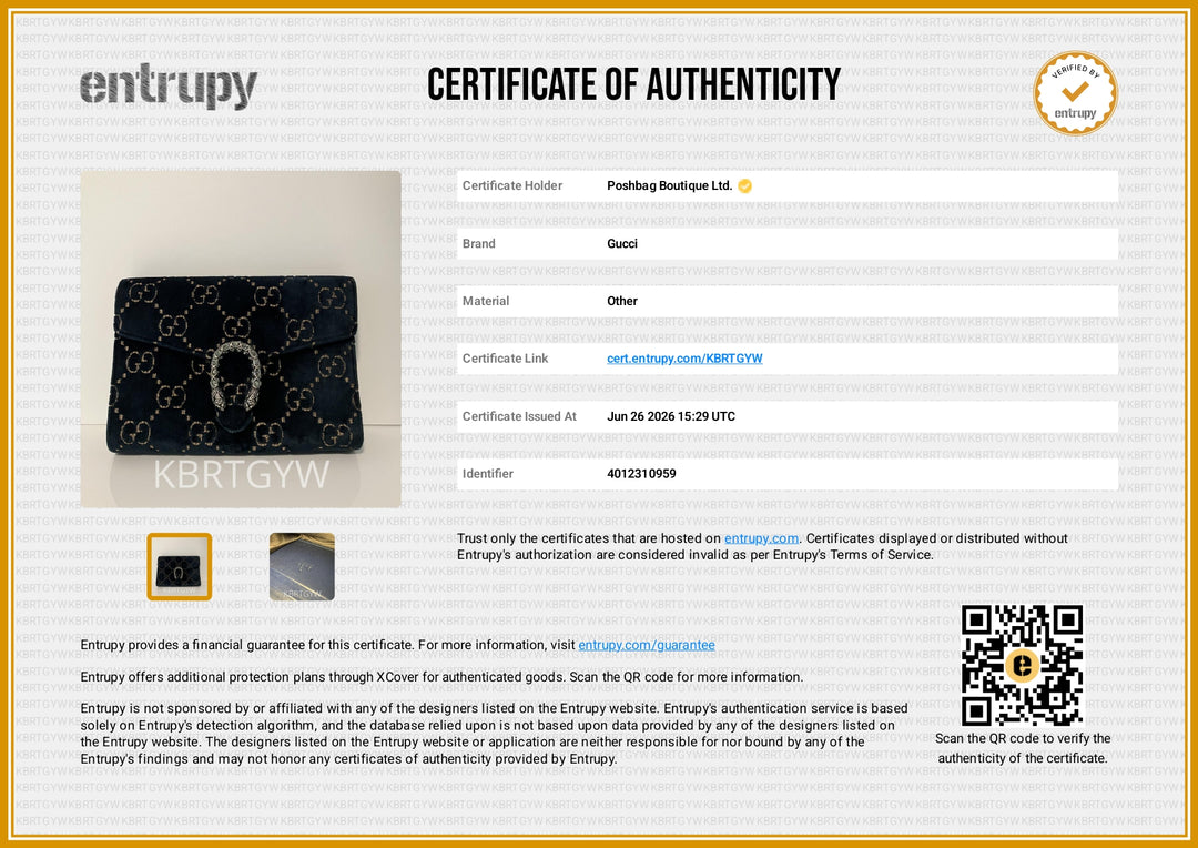 Dionysus Crystal Super Mini Velvet Bag