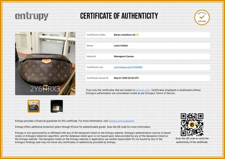 Monogram Canvas Bum Bag