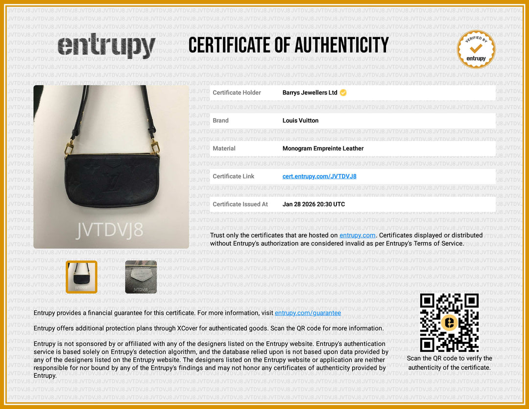 Monogram Empreinte Multi Pochette in Black Leather