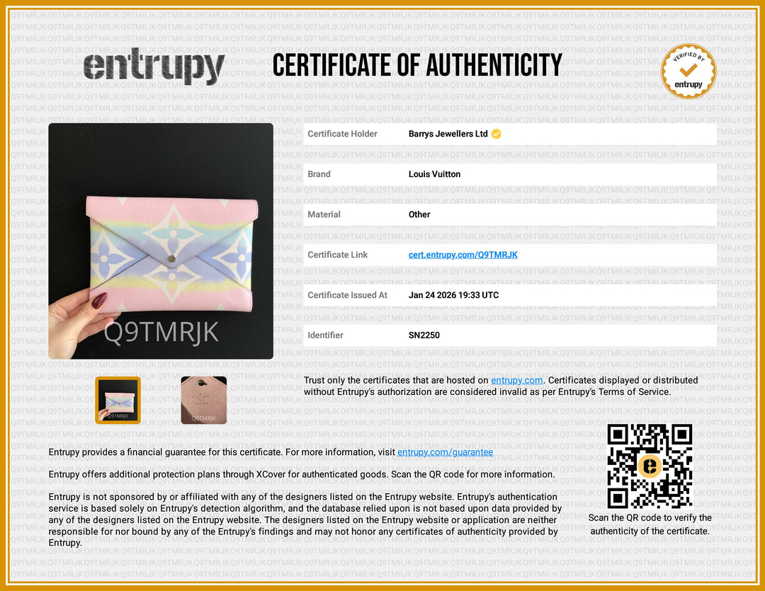 Escale Pastel Large Kirigami Pochette Limited Edition