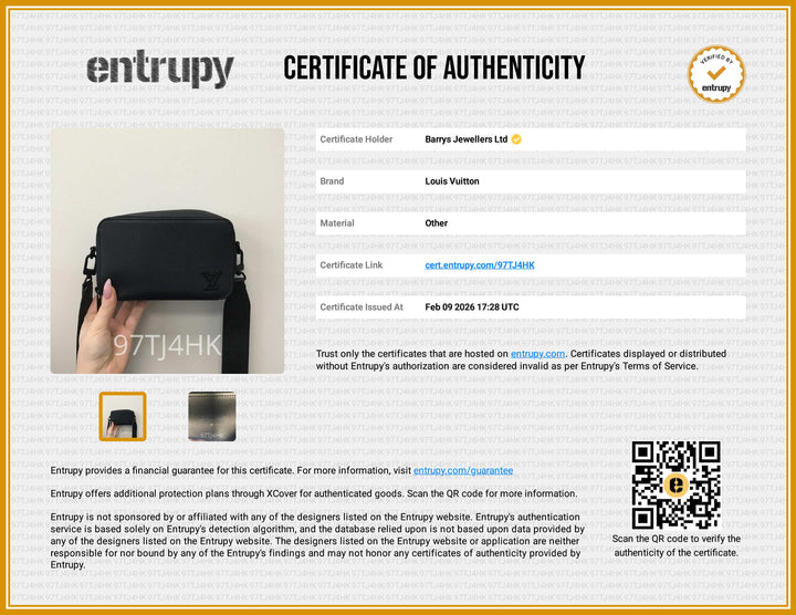 Mens Alpha Wearable Wallet Black on Black