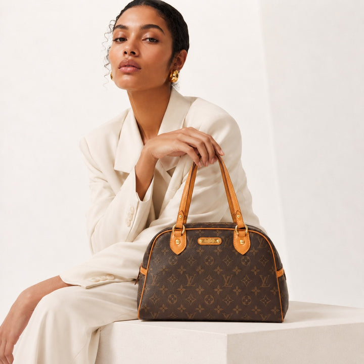 Montorgueil PM Monogram Canvas Bag