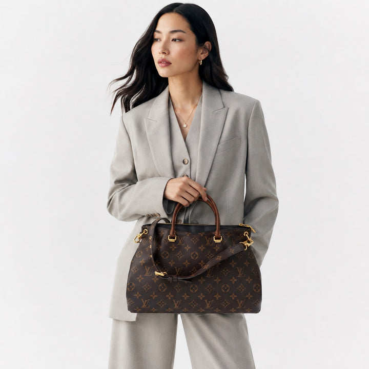 Pallas MM Monogram Canvas Bag