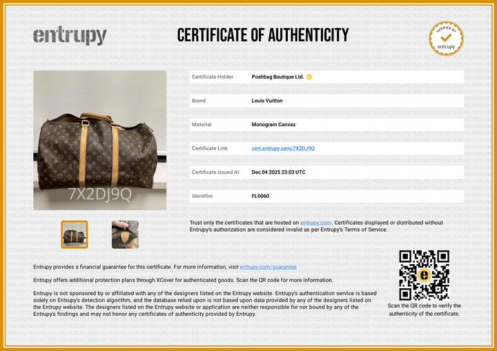 Monogram Canvas Keepall 45