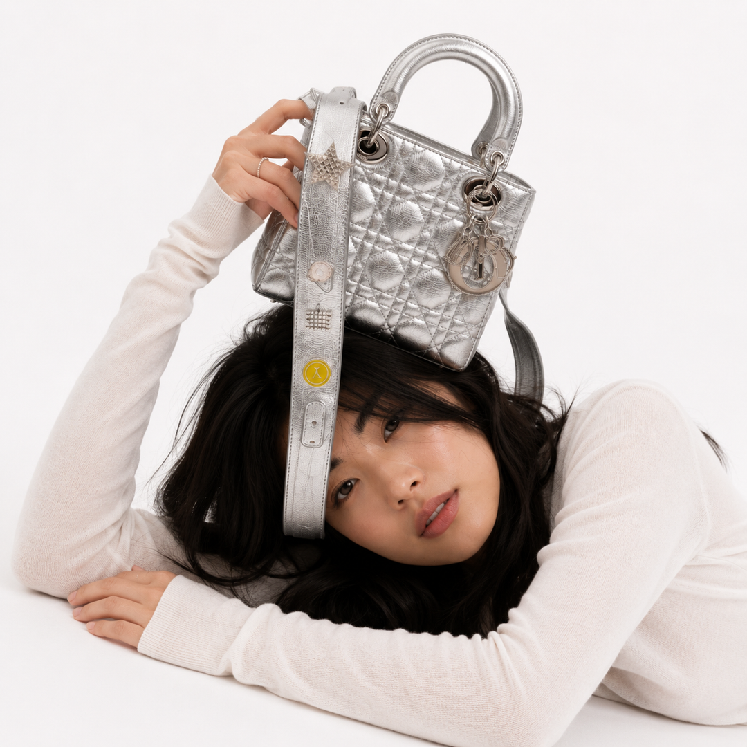 Lady Dior MyABCDior Small Leather Bag