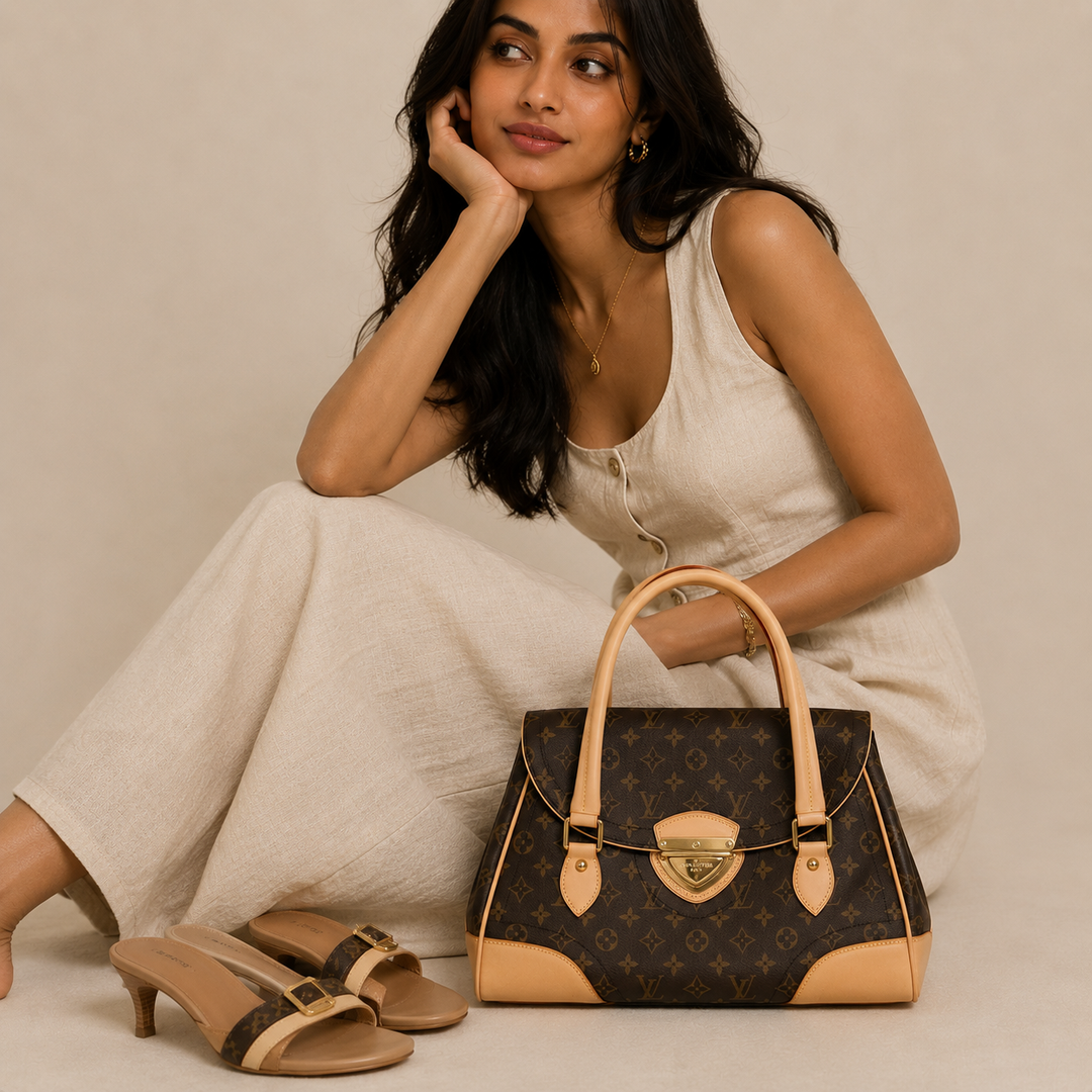 Beverly GM Monogram Canvas Bag