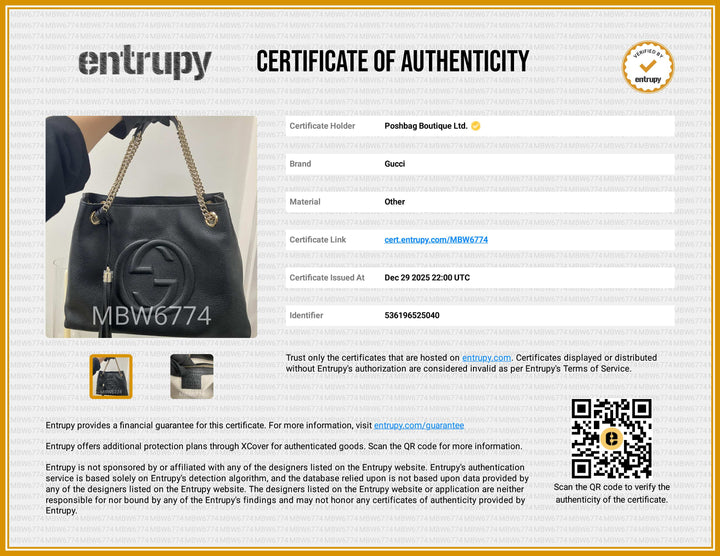 Soho Black Leather Tote