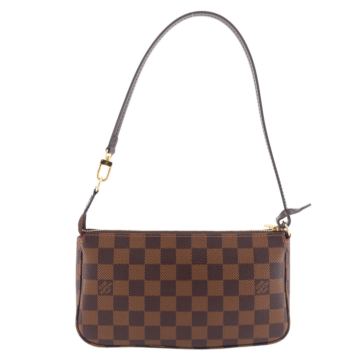 Pochette Accessoires Damier Ebene Canvas Bag