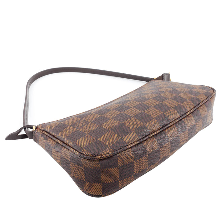 Pochette Accessoires Damier Ebene Canvas Bag