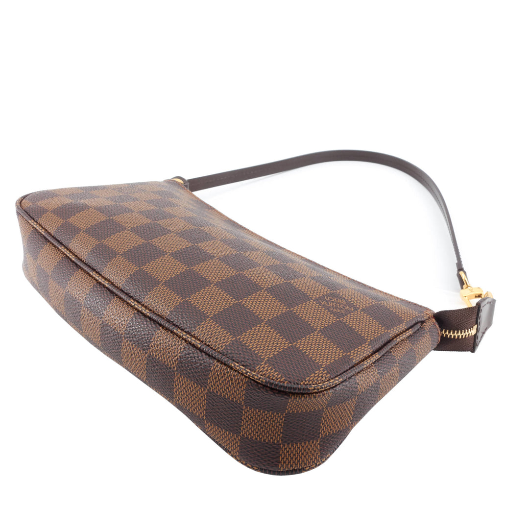 Pochette Accessoires Damier Ebene Canvas Bag