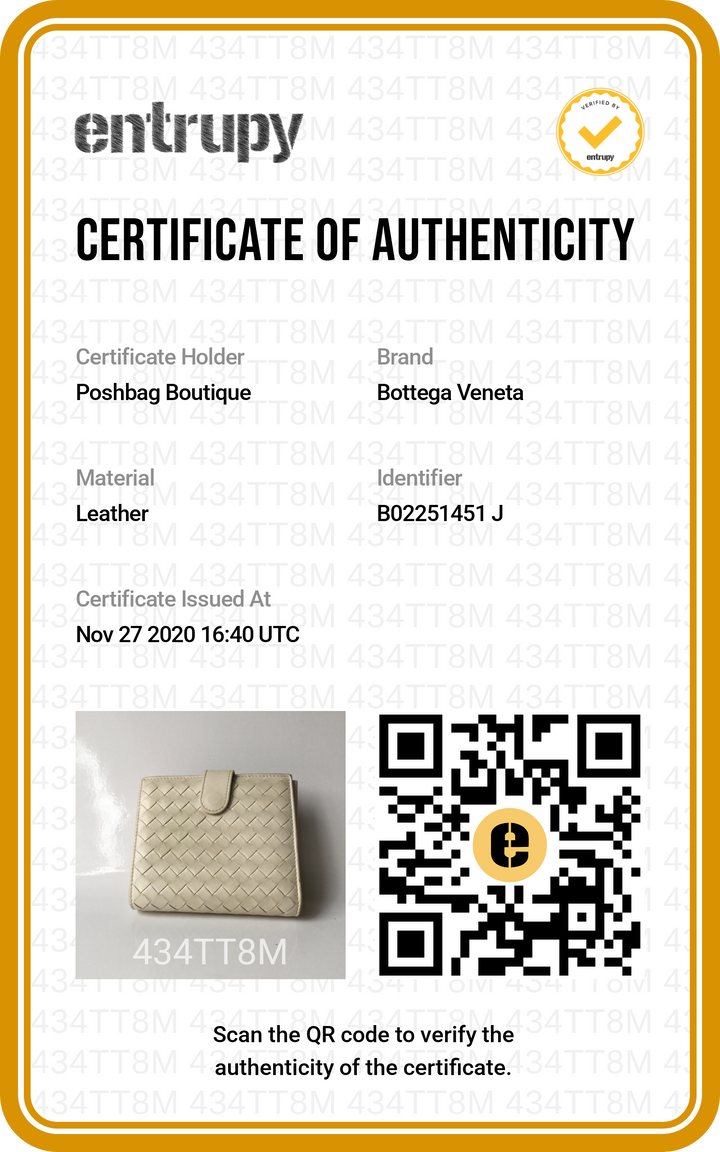 Intrecciato Nappa Leather French Flap Wallet