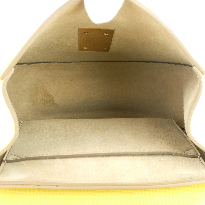 Drew Bi-Colour Medium Leather Bag