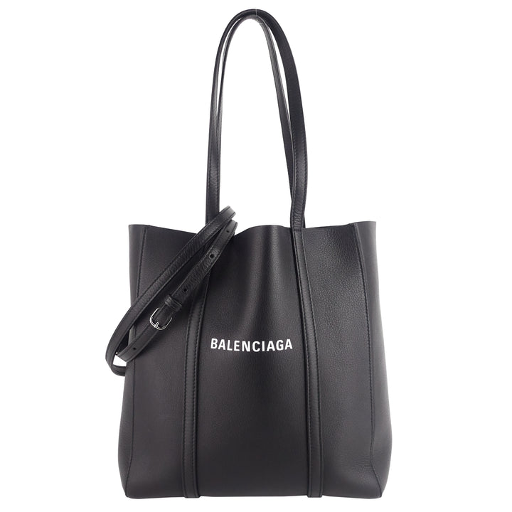 Small Everyday Calfskin Leather Tote Bag