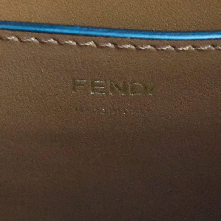 F Is Fendi Perforated Mon Tresor Small Leather Bag