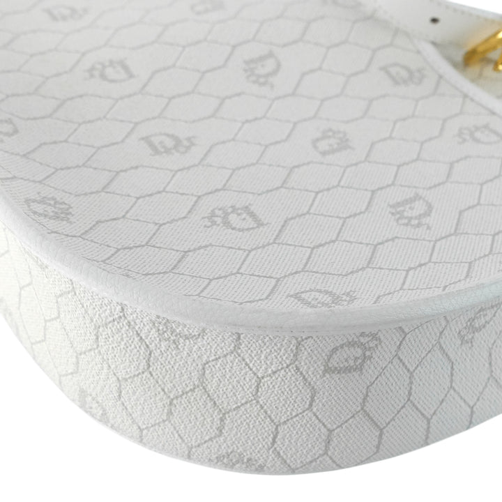 Honeycomb Coated Canvas Crossbody Bag