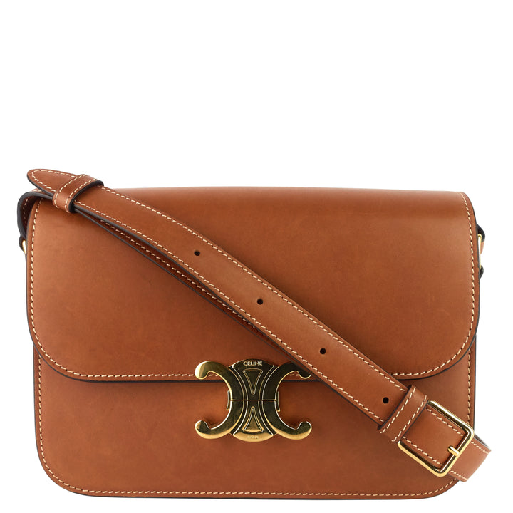 Classique Triomphe Leather Shoulder Bag