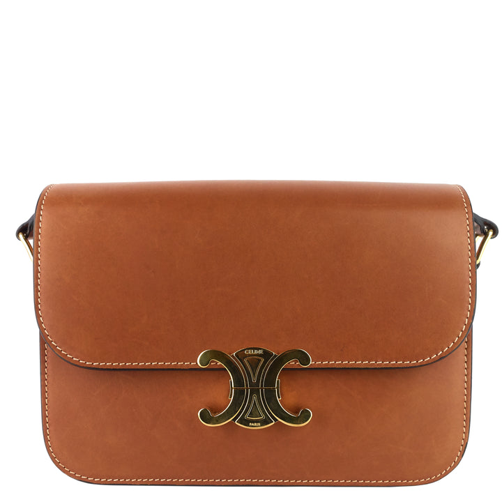 Classique Triomphe Leather Shoulder Bag