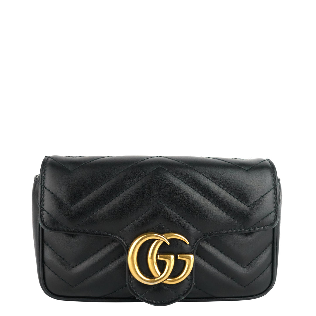 Marmont Super Mini Calfskin Leather Bag