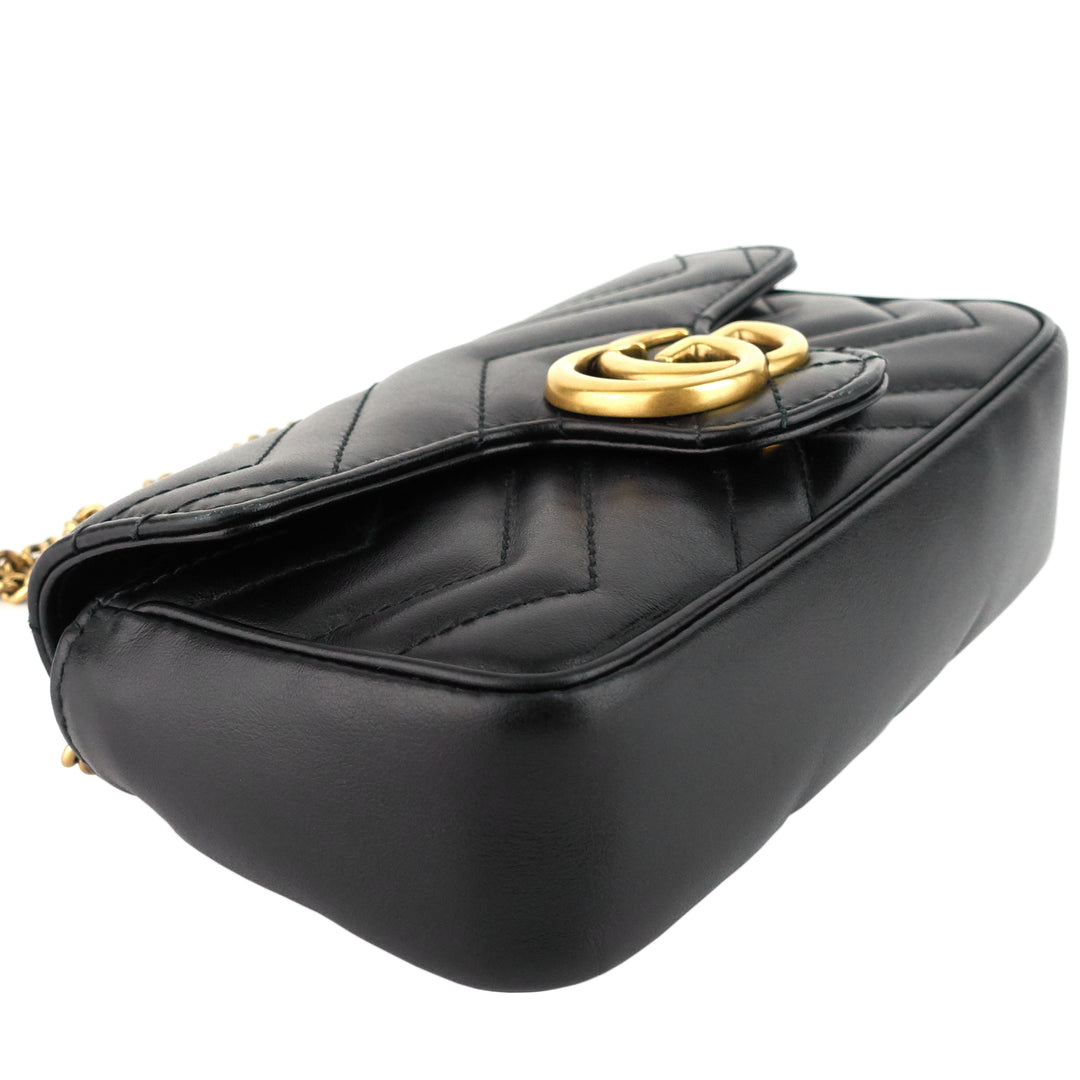 Marmont Super Mini Calfskin Leather Bag