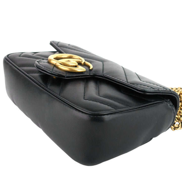 Marmont Super Mini Calfskin Leather Bag