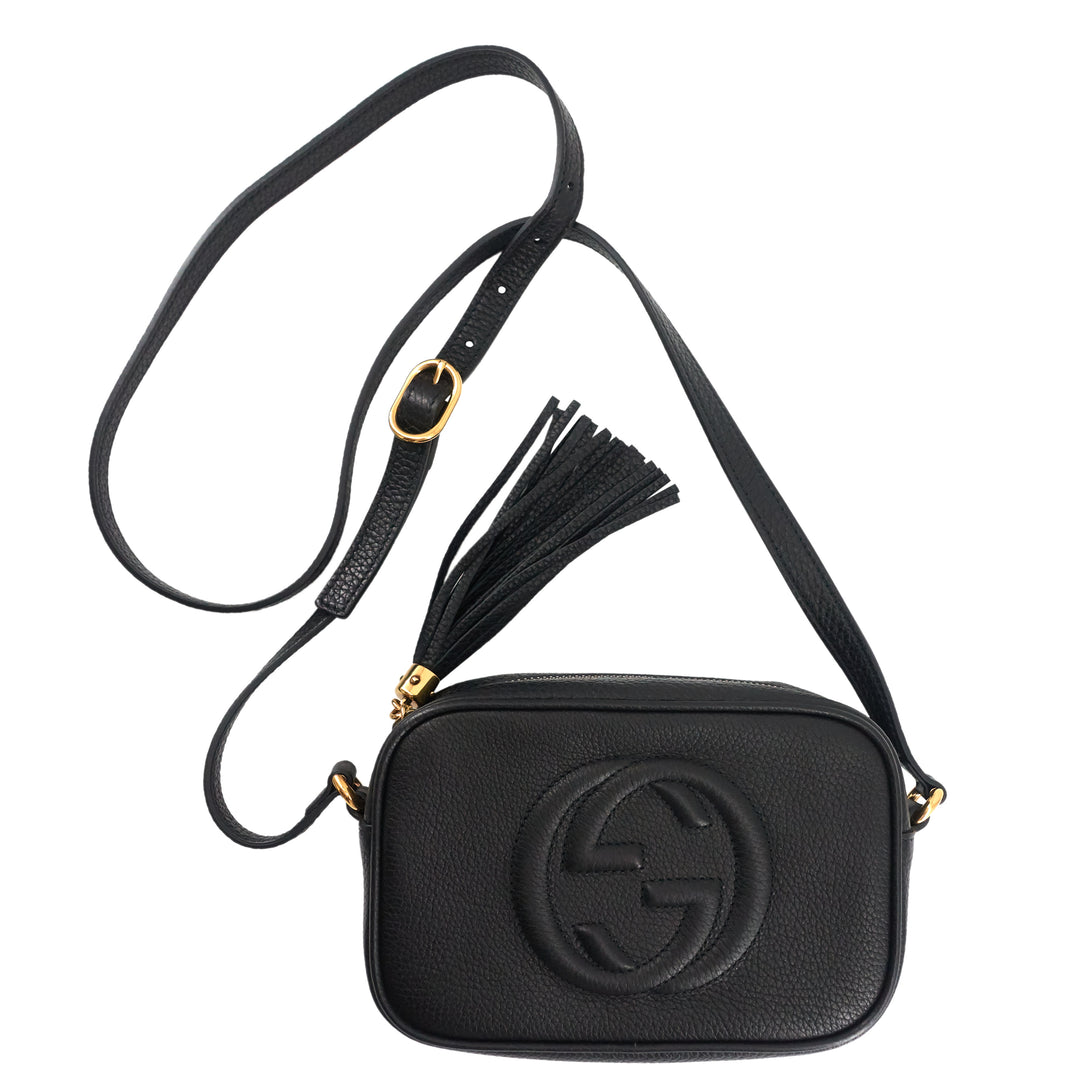 Soho Disco Small Calfskin Leather Bag