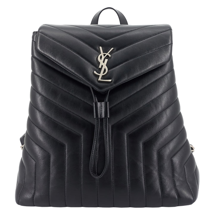 Loulou Medium Monogram Matelasse Chevron Leather Backpack