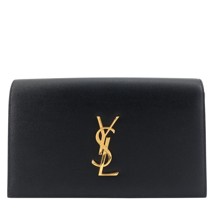 Kate Classic Grain de Poudre Monogram Clutch Bag