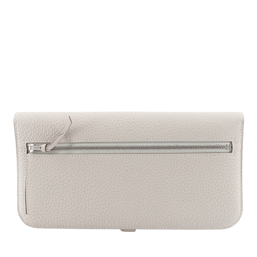 Dogon Recto Verso Long Clemence Leather Wallet