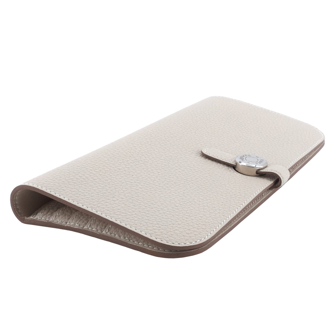 Dogon Recto Verso Long Clemence Leather Wallet