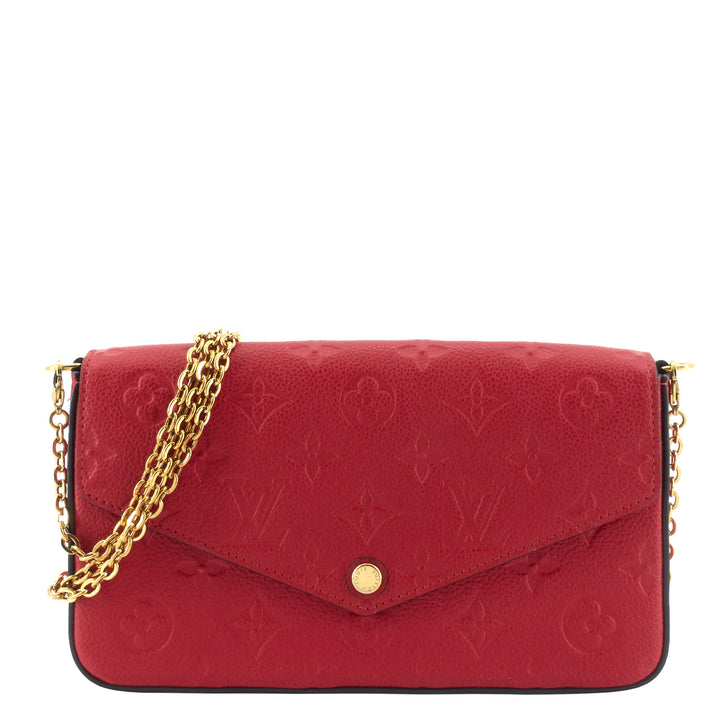 Félicie Pochette Monogram Empreinte Leather Bag