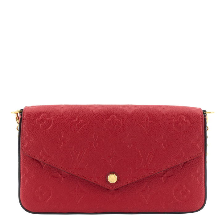 Félicie Pochette Monogram Empreinte Leather Bag