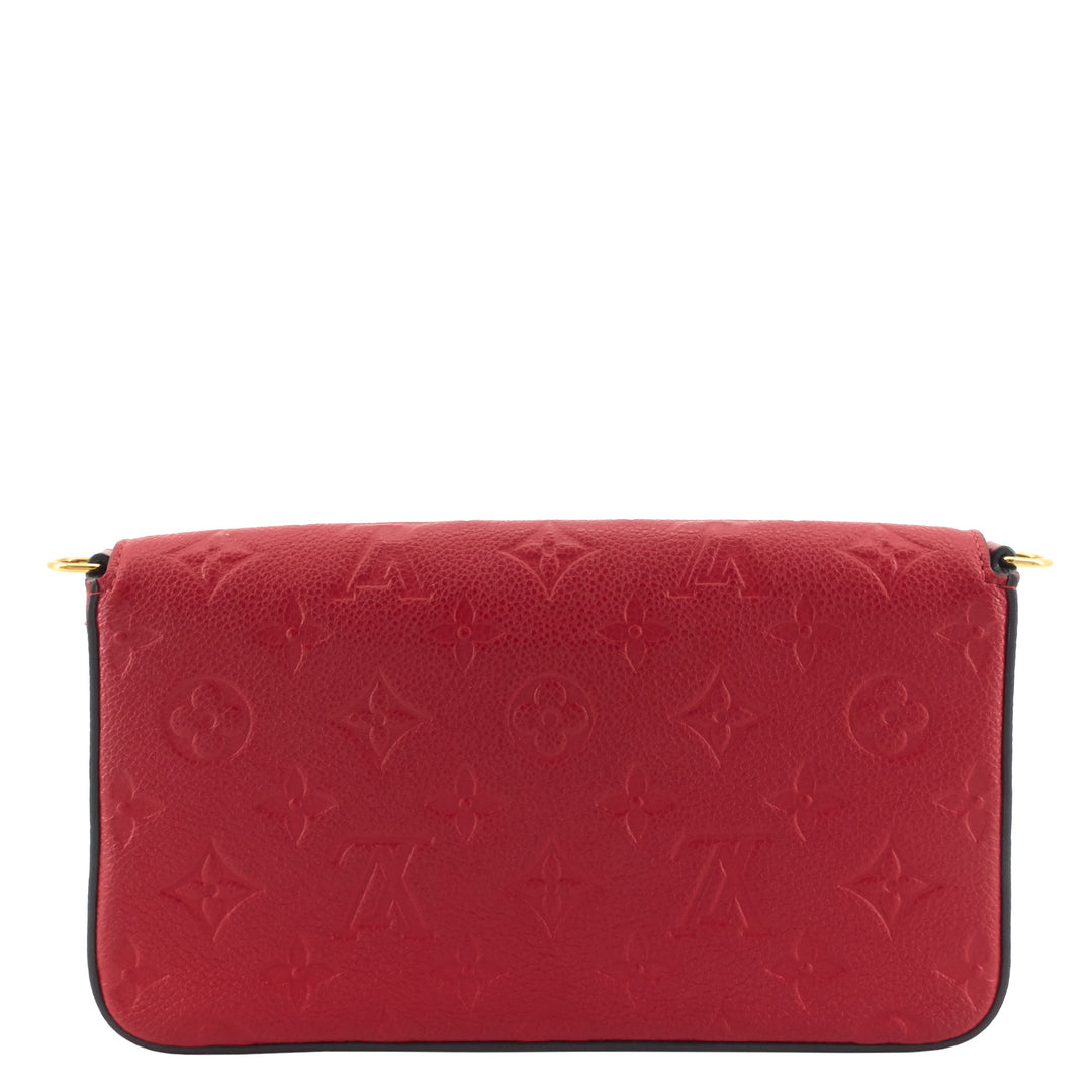 Félicie Pochette Monogram Empreinte Leather Bag