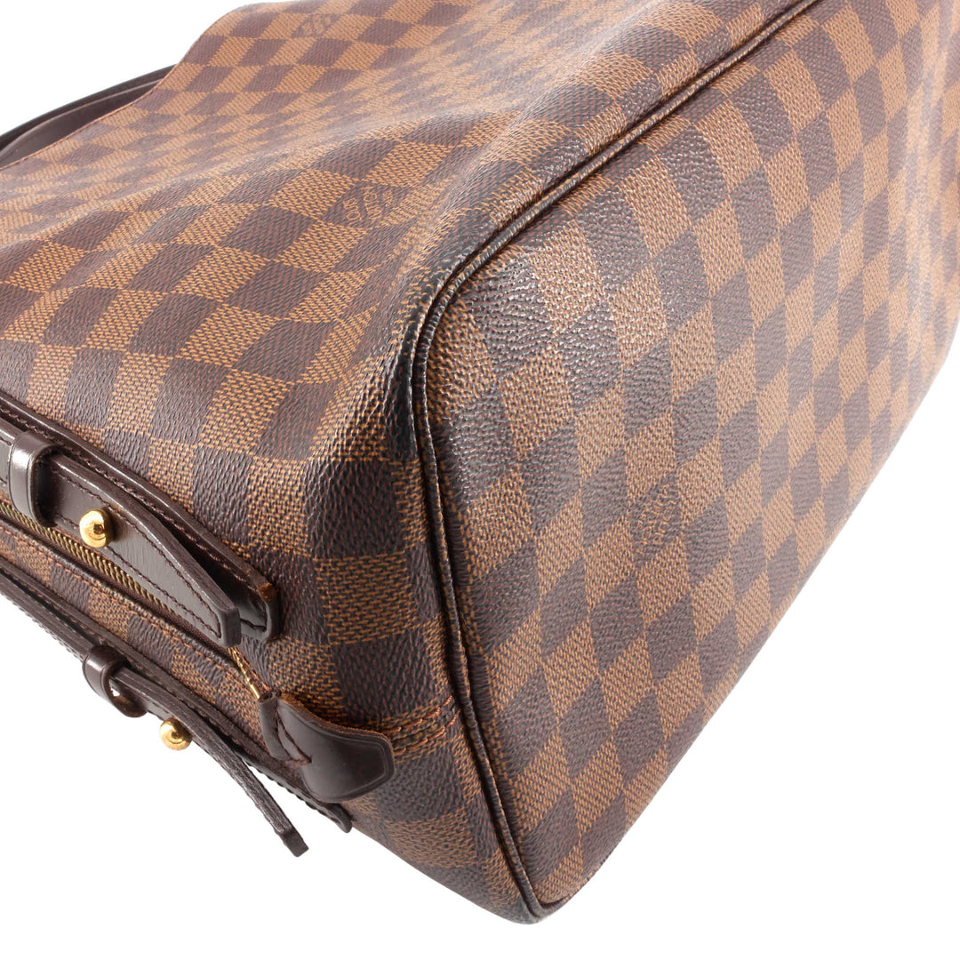 Cabas Rivington Damier Ebene Canvas Bag