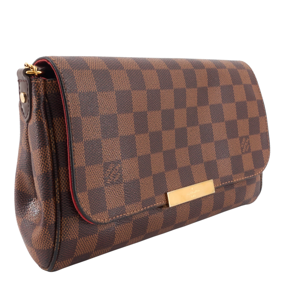 Favorite MM Damier Ebene Canvas Bag