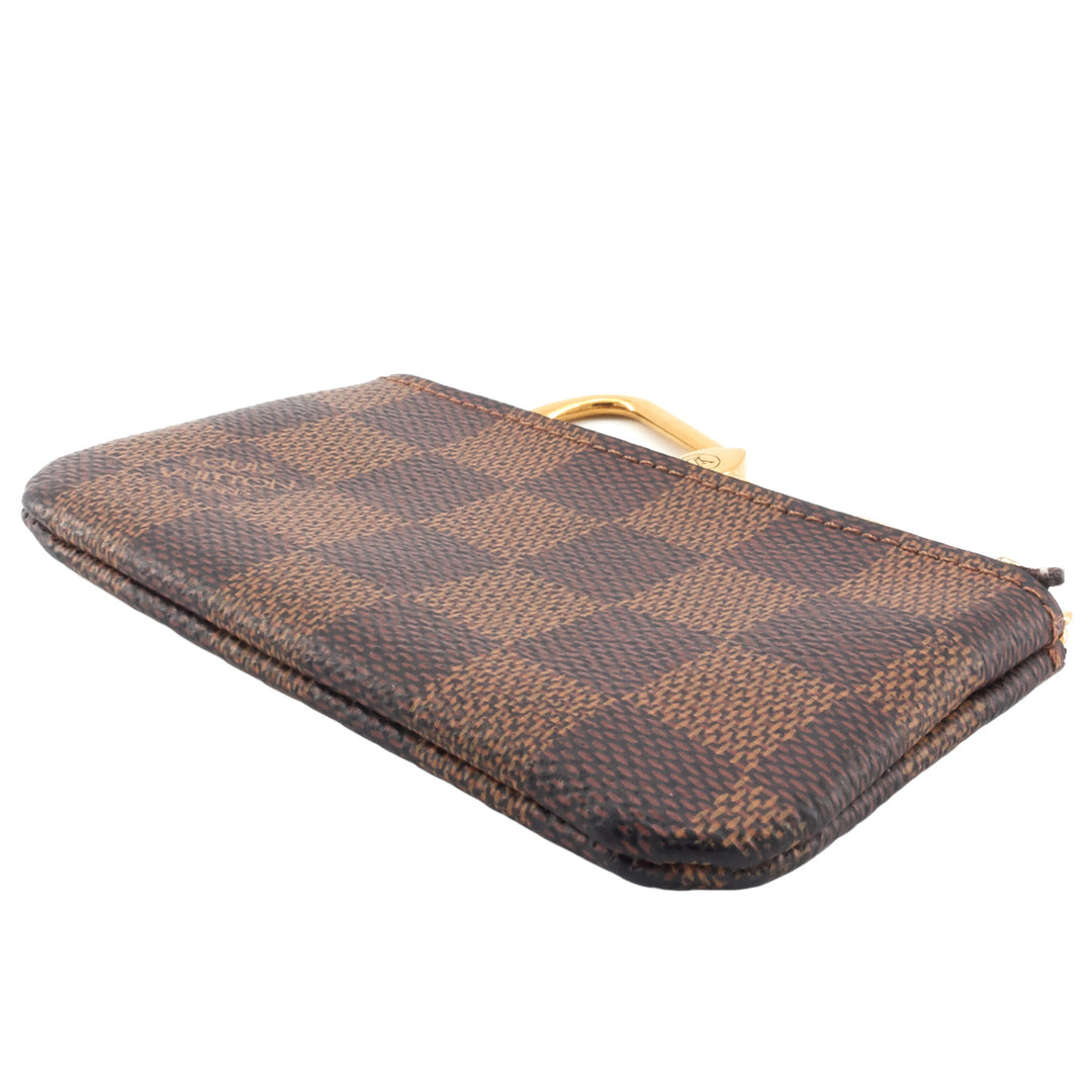 Damier Ebene Canvas Key Pouch