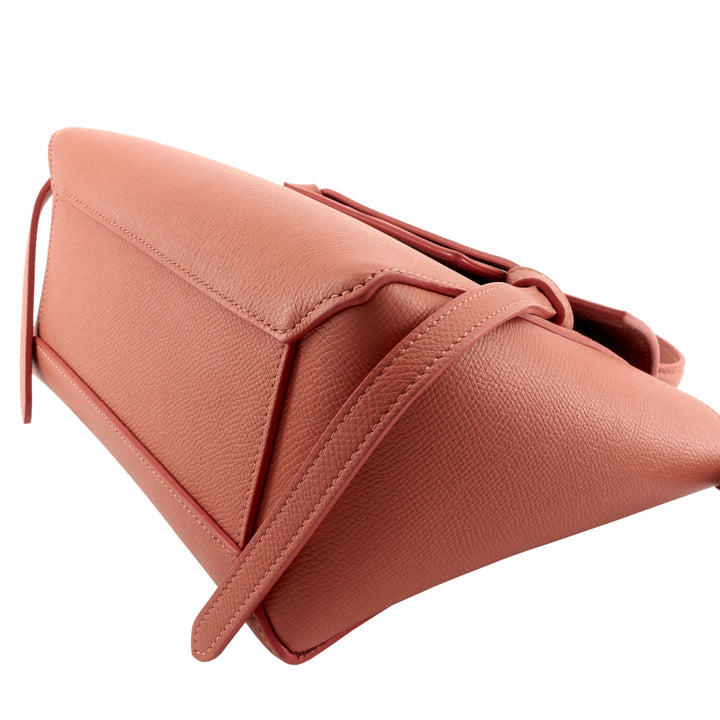 Belt Micro Textured Leather Bag