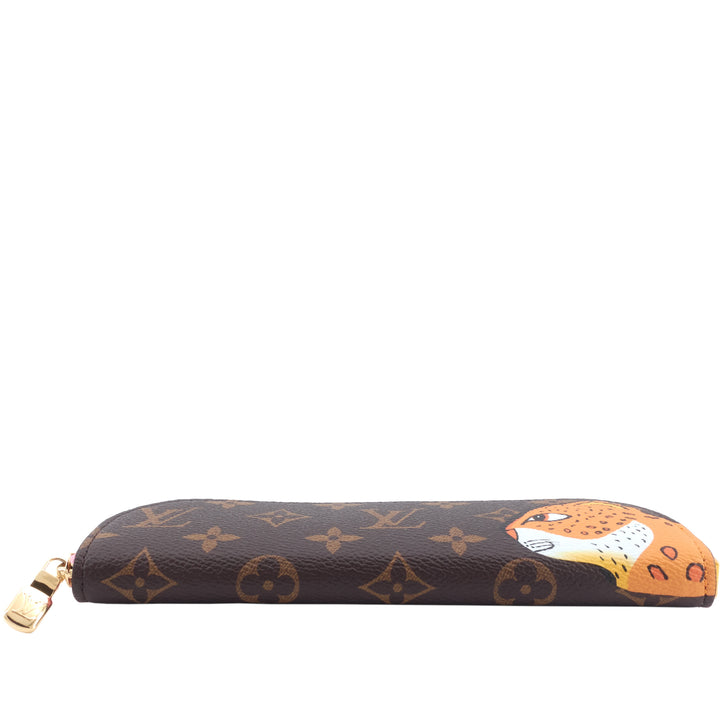 Charlotte Monogram Canvas Pencil Pouch