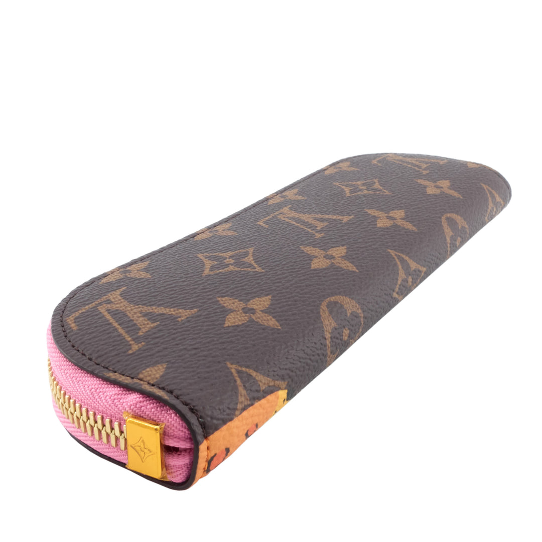 Charlotte Monogram Canvas Pencil Pouch