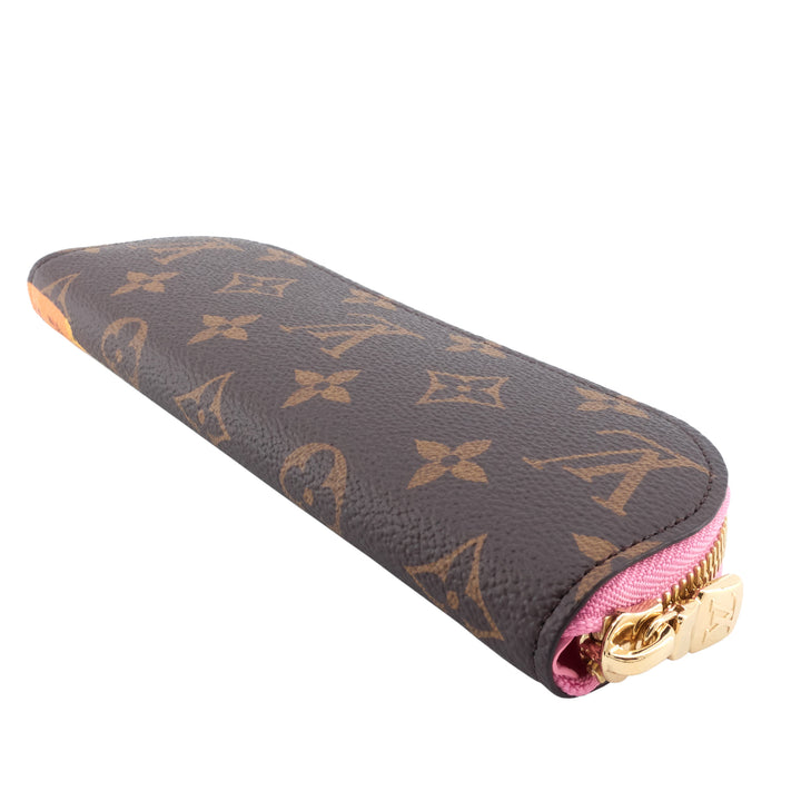 Charlotte Monogram Canvas Pencil Pouch