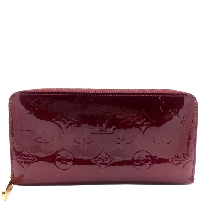 Zippy Monogram Vernis Leather Wallet