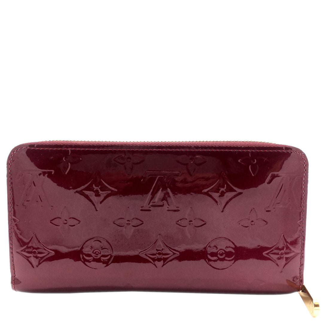 Zippy Monogram Vernis Leather Wallet